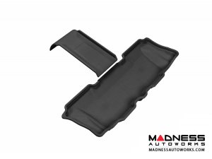 Hyundai Santa Fe Floor Mat - 3rd Row - Black by 3D MAXpider Hyundai Santa Fe Floor Mat - 3rd Row - Black by 3D MAXpider